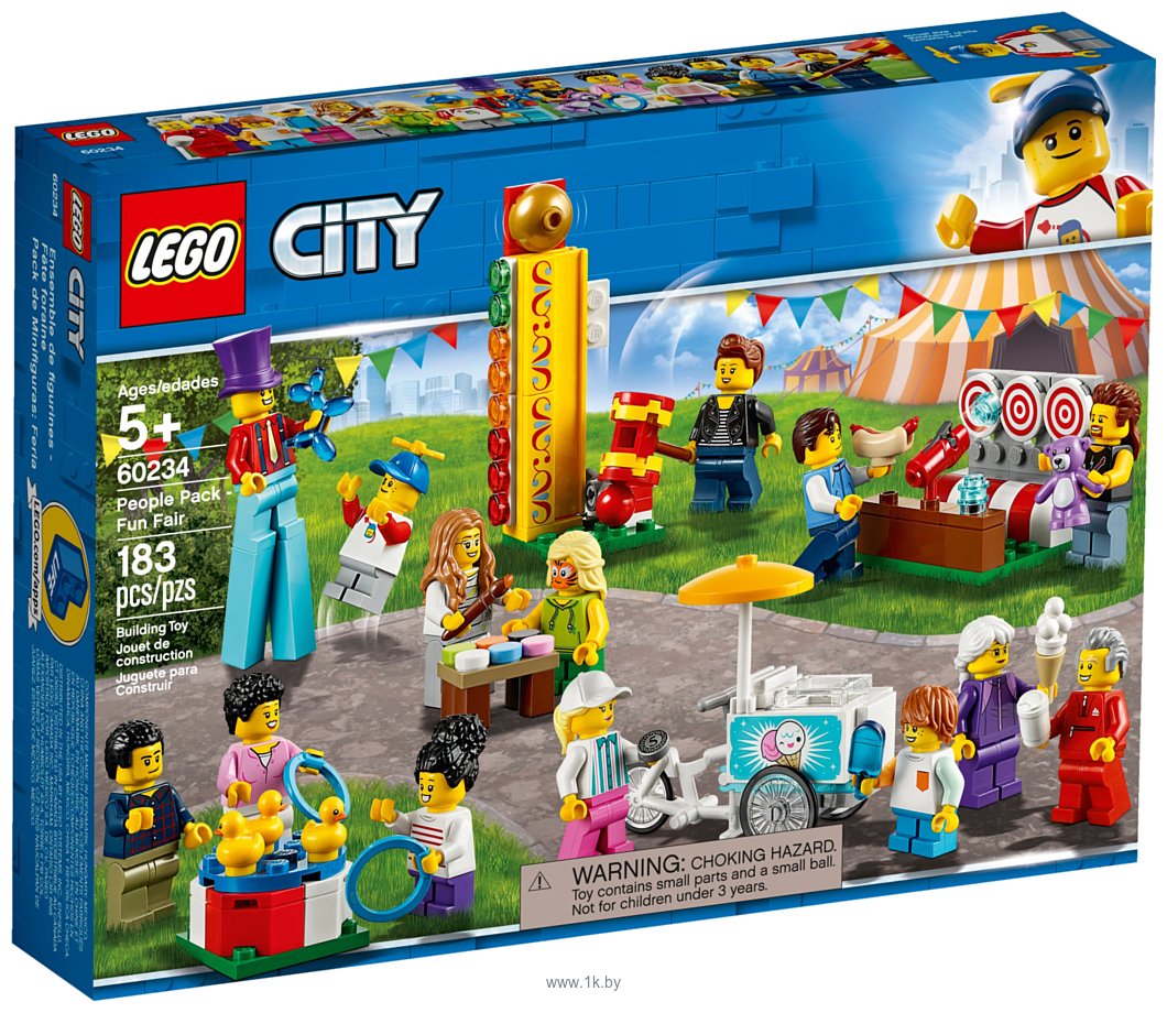 Фотографии LEGO City 60234 Комплект минифигурок Веселая ярмарка