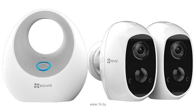 Фотографии Ezviz 2 камеры C3A + W2D