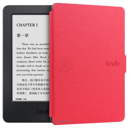 Фотографии KST Smart Case для Amazon Kindle Paperwhite 1/2/3 (красный)