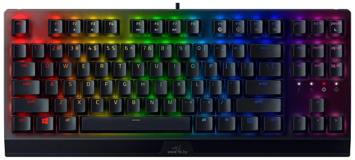 Фотографии Razer blackWidow V3 Tenkeyless Yellow Switch нет кириллицы