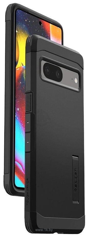 Фотографии Spigen Tough Armor для Pixel 7 ACS04701 (черный)