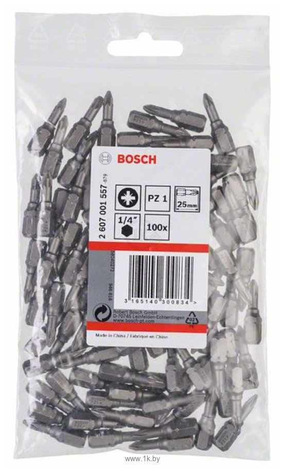 Фотографии Bosch 2607001557 100 предметов