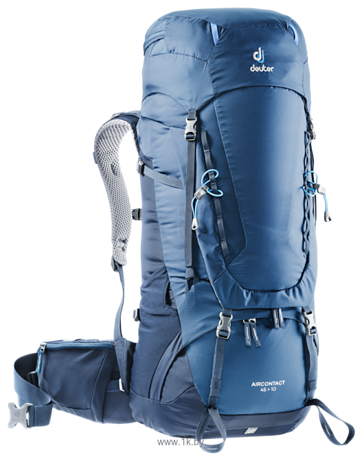 Фотографии Deuter Aircontact 45+10 blue (midnight-navy)