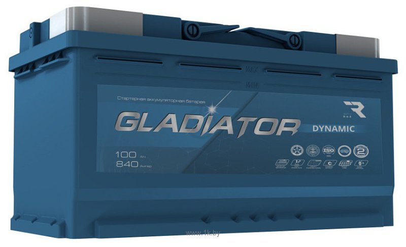 Фотографии Gladiator Dynamic 6СТ-100L(0) (100Ah)