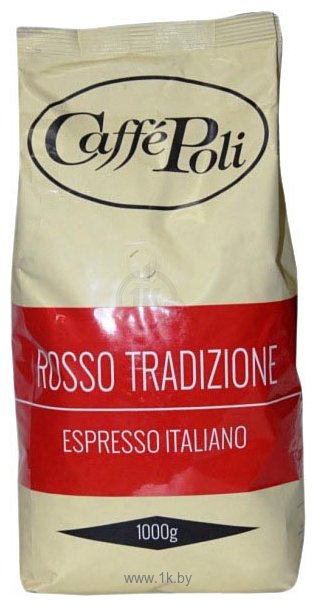 Фотографии Caffe Poli Rosso Tradizione в зернах 1000 г