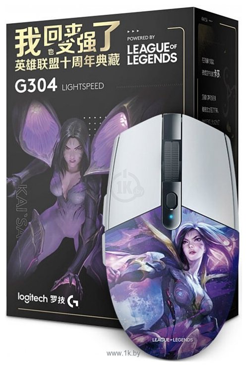 Фотографии Logitech G304 Lightspeed Kaisa League of Legends Edition