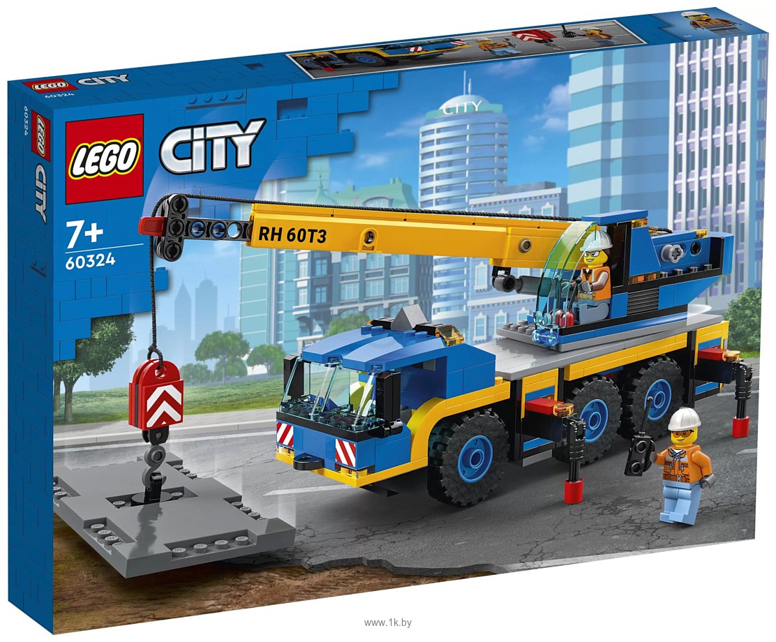 Фотографии LEGO City 60324 Мобильный кран