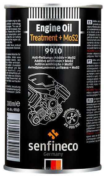 Фотографии Senfineco Engine Oil Treatment MoS2 9910 300ml