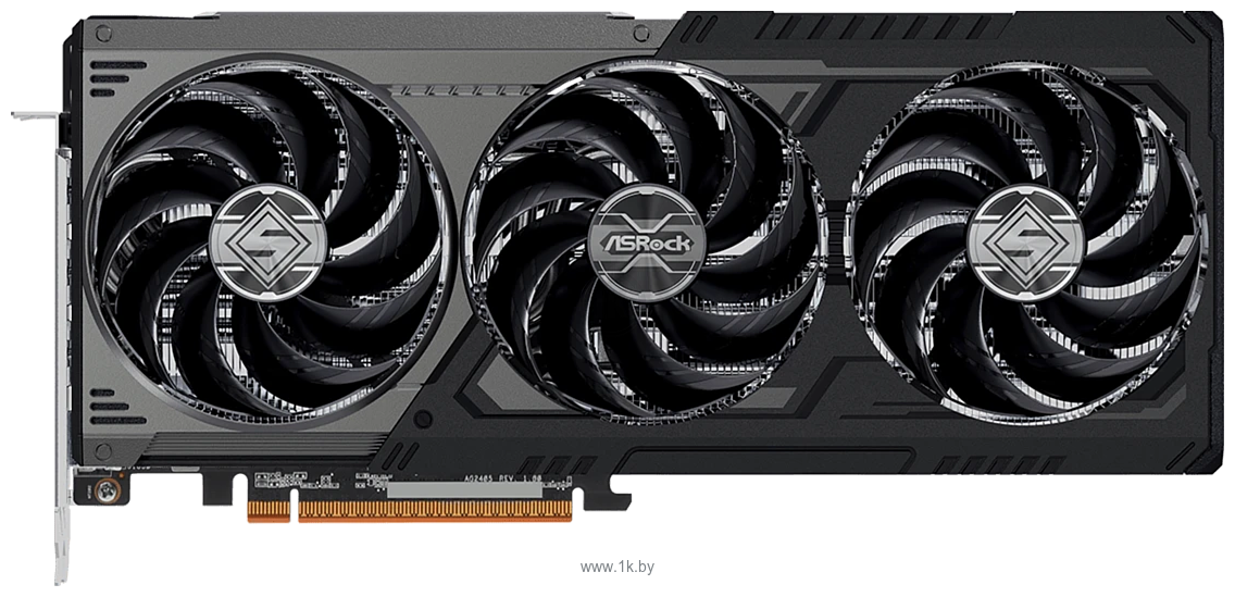 Фотографии ASRock Radeon RX 9070 XT Steel Legend Dark 16GB (RX9070XT SLD 16G)