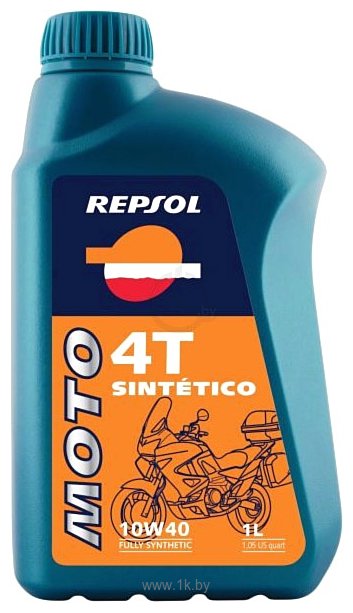 Фотографии Repsol Moto Sintetico 4T 10W-40 1л