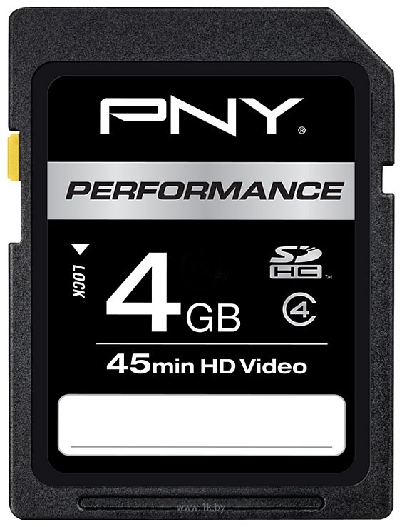 Фотографии PNY Performance SDHC Class 4 4GB