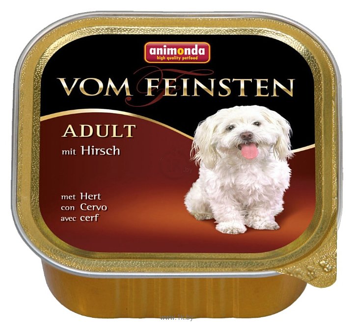 Фотографии Animonda Vom Feinsten Adult для собак с олениной (0.15 кг) 1 шт.