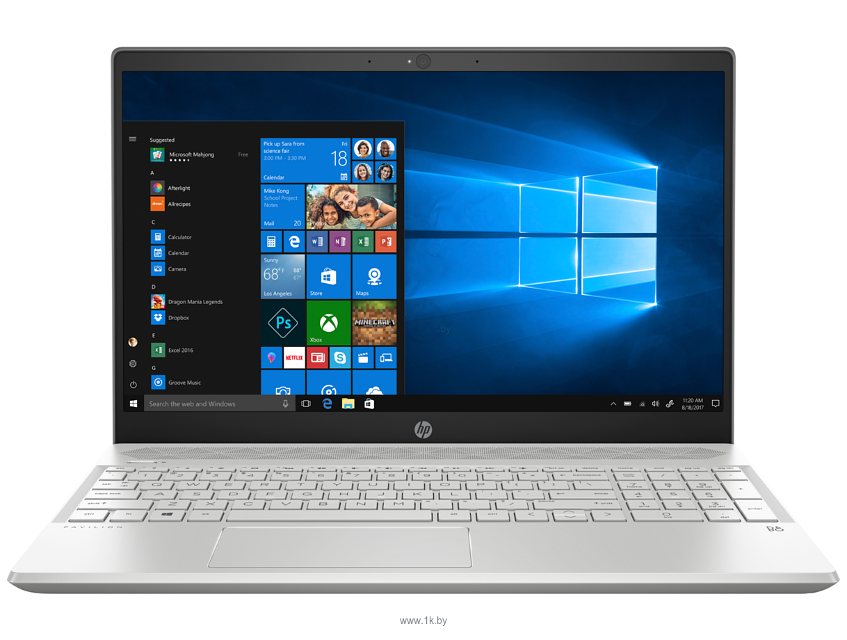 Фотографии HP Pavilion 15-cs2012ur (6PR97EA)