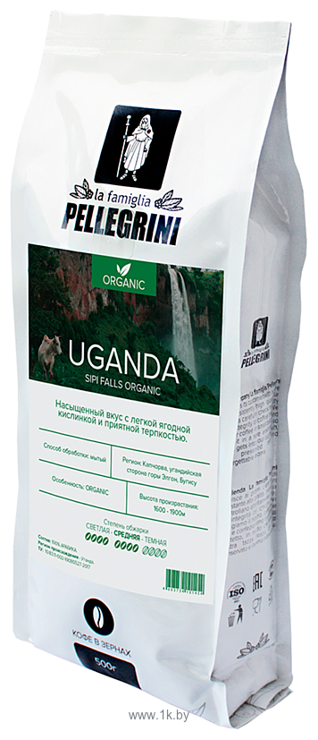 Фотографии La Famiglia Pellegrini Uganda Organic в зернах 500 г