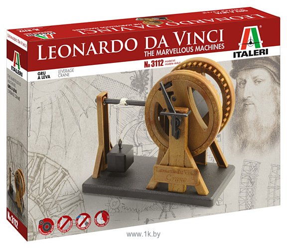 Фотографии Italeri 3112 Leonardo Da Vinci: Leverage Crane