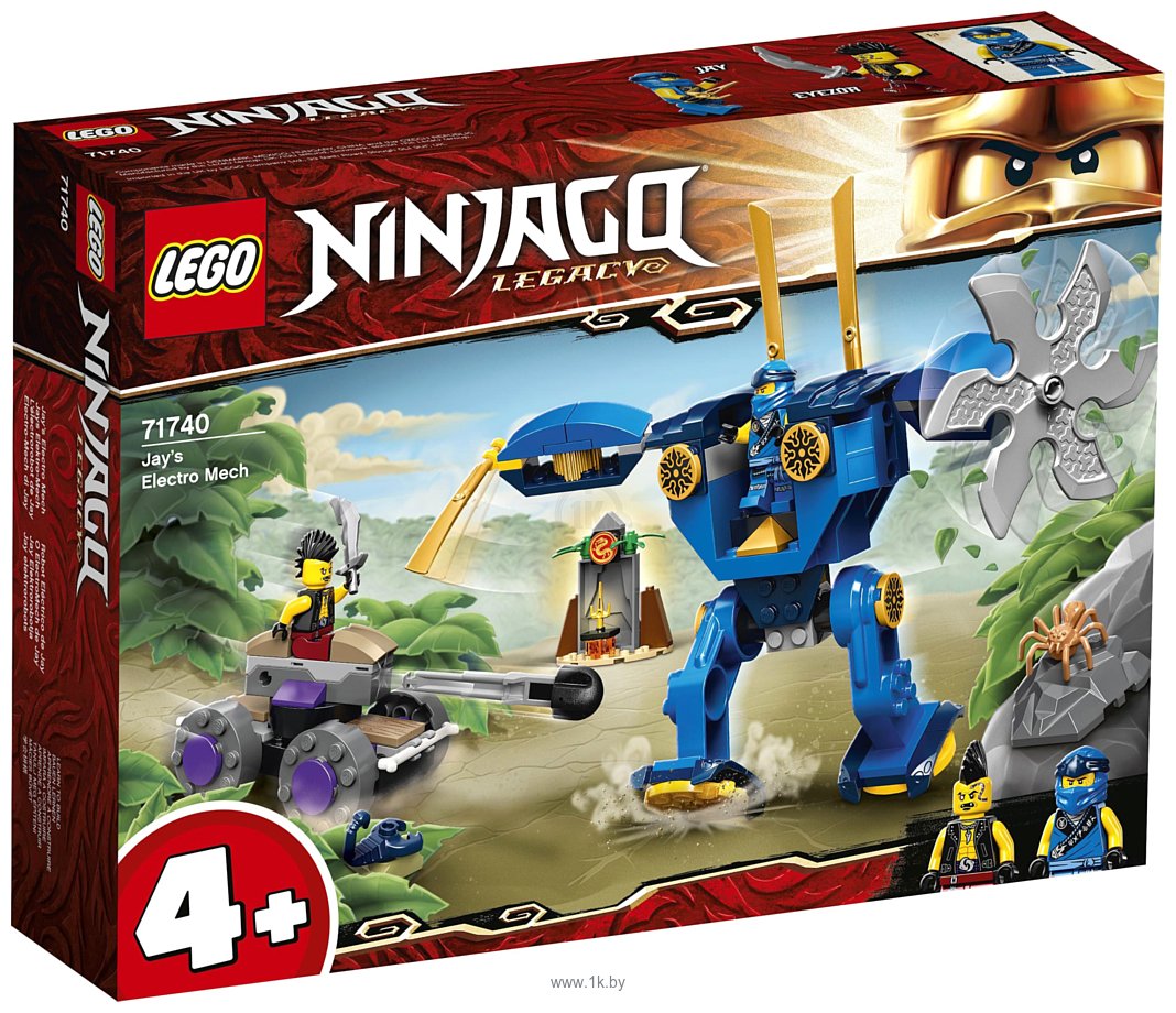 Фотографии LEGO Ninjago 71740 Электрический робот Джея