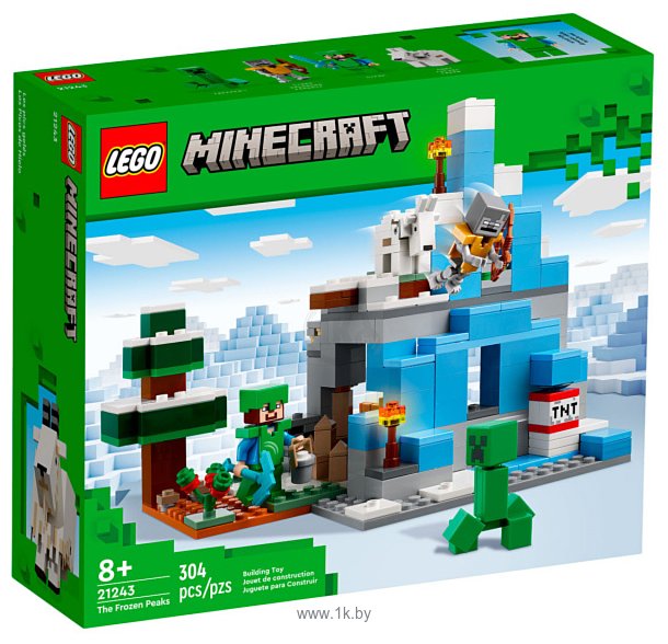 Фотографии LEGO Minecraft 21243 Оледенелые вершины