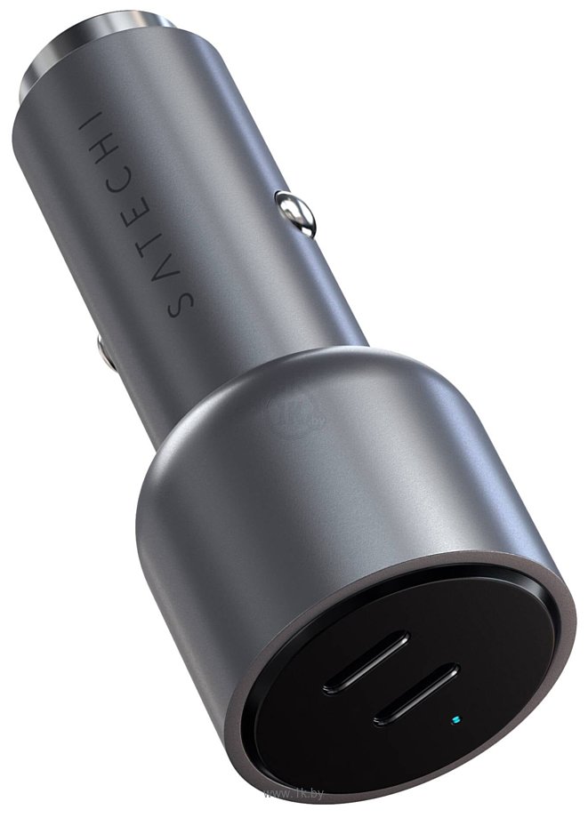 Фотографии Satechi 40W Dual USB-C PD Car Charger ST-U2C40CCM