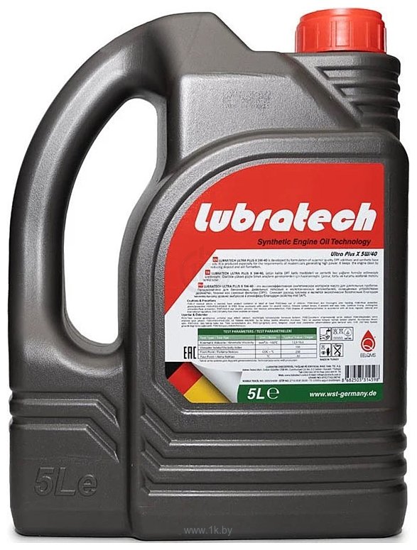 Фотографии Lubratech Ultra Plus X 5W-40 5л