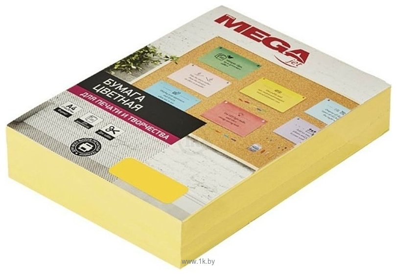 Фотографии ProMega А4 80 г/м2 866180 (500 л, желтый интенсив)