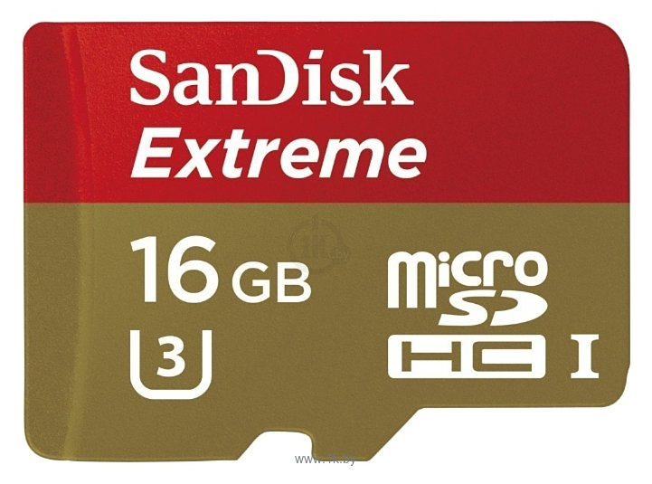 Фотографии Sandisk Extreme microSDHC Class 10 UHS Class 3 60MB/s 16GB