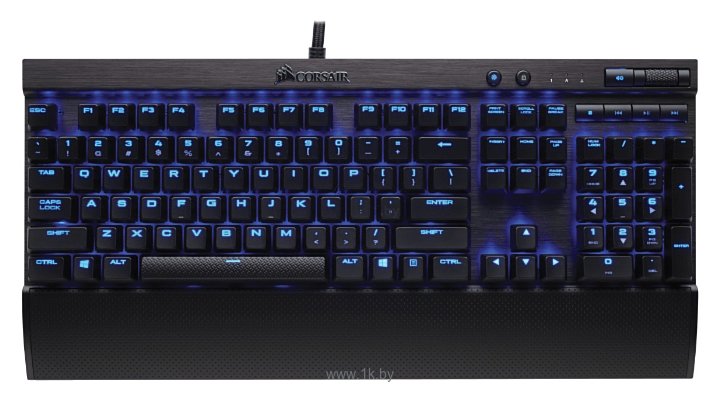 Фотографии Corsair Gaming K70 LUX Cherry MX Red blue backlighting black USB