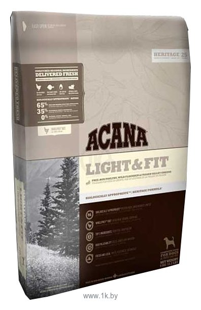 Фотографии Acana Heritage Light & Fit (0.34 кг)
