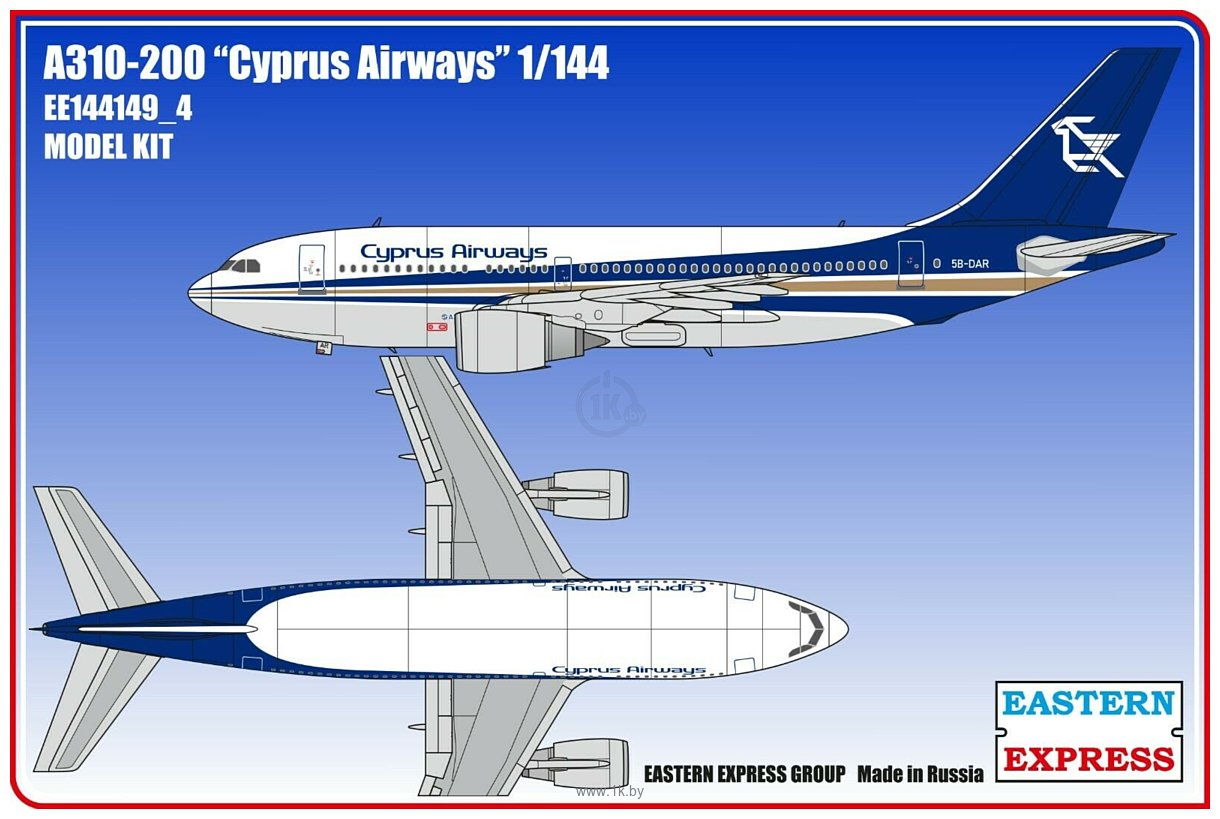 Фотографии Eastern Express Авиалайнер А310-200 Cyprus Airways EE144149-4