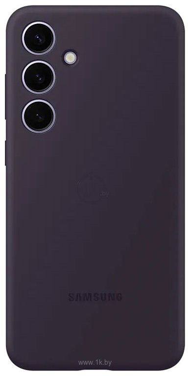 Фотографии Samsung Silicone Case S24+ (темно-фиолетовый)