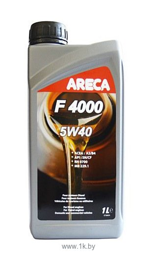 Areca F4000 5W-40 1л (11401)