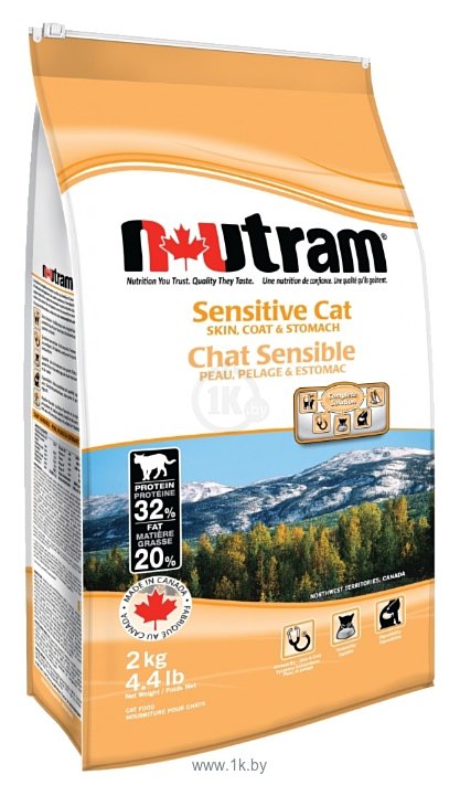 Фотографии Nutram Sensitive Stomach Cat (0.4 кг)