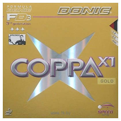 Фотографии Donic Coppa X1 Gold (max, красный)