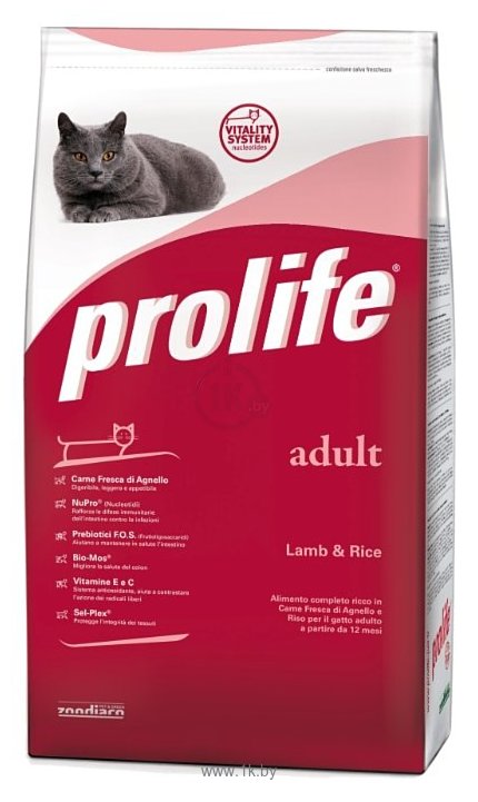 Фотографии Prolife (1.5 кг) Adult с ягненком и рисом