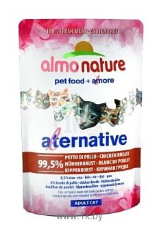 Фотографии Almo Nature (0.055 кг) 1 шт. Alternative Adult Cat Chicken Breast