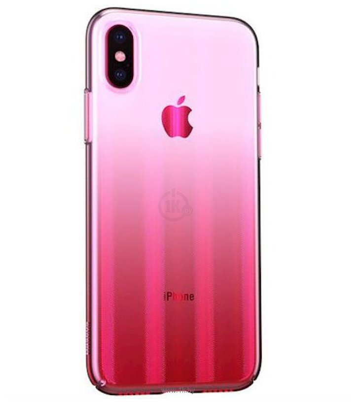 Фотографии Baseus Aurora Case для iPhone XR (розовый)