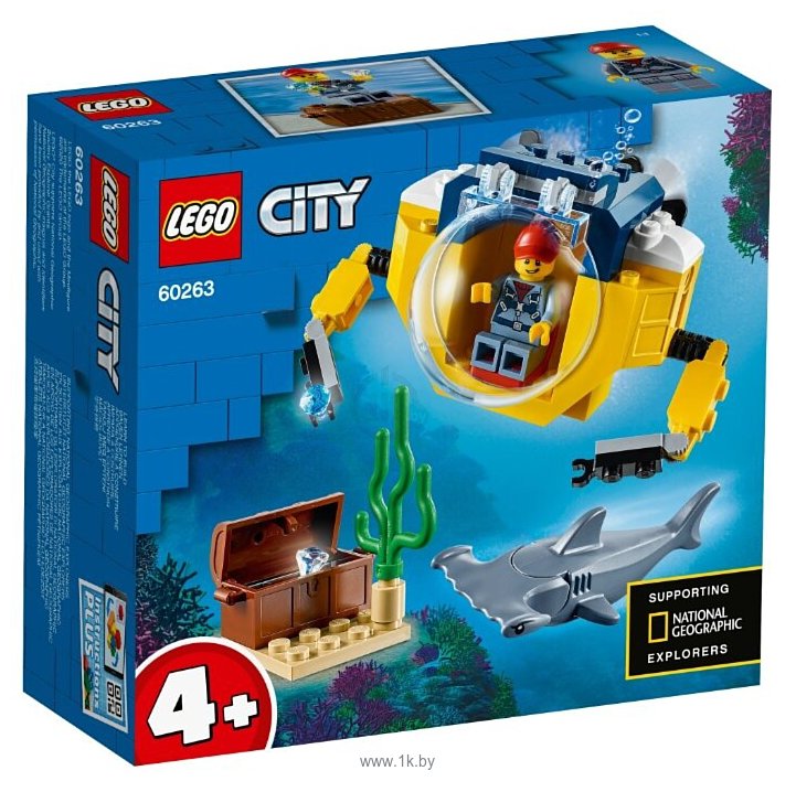 Фотографии LEGO City 60263 Океан: мини-подлодка