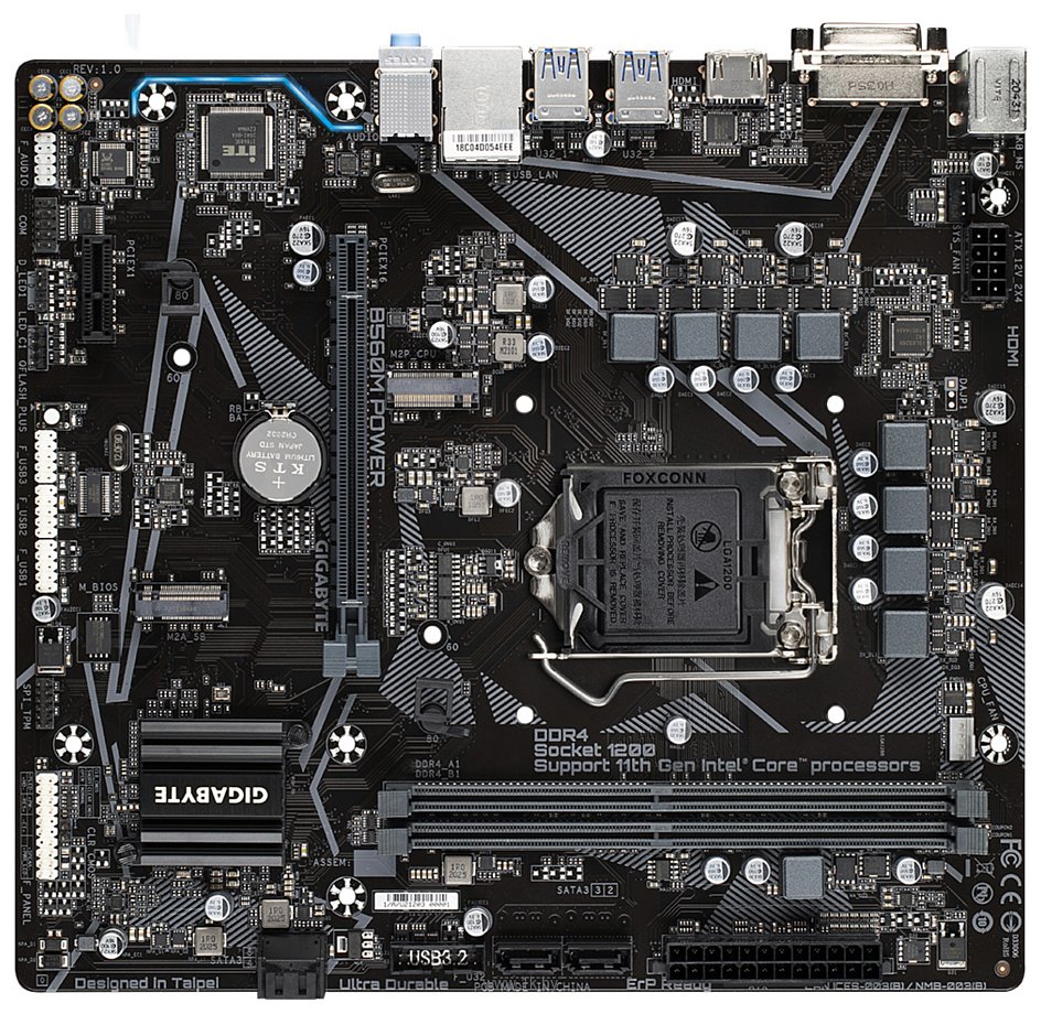 Фотографии Gigabyte B560M POWER (rev. 1.0)