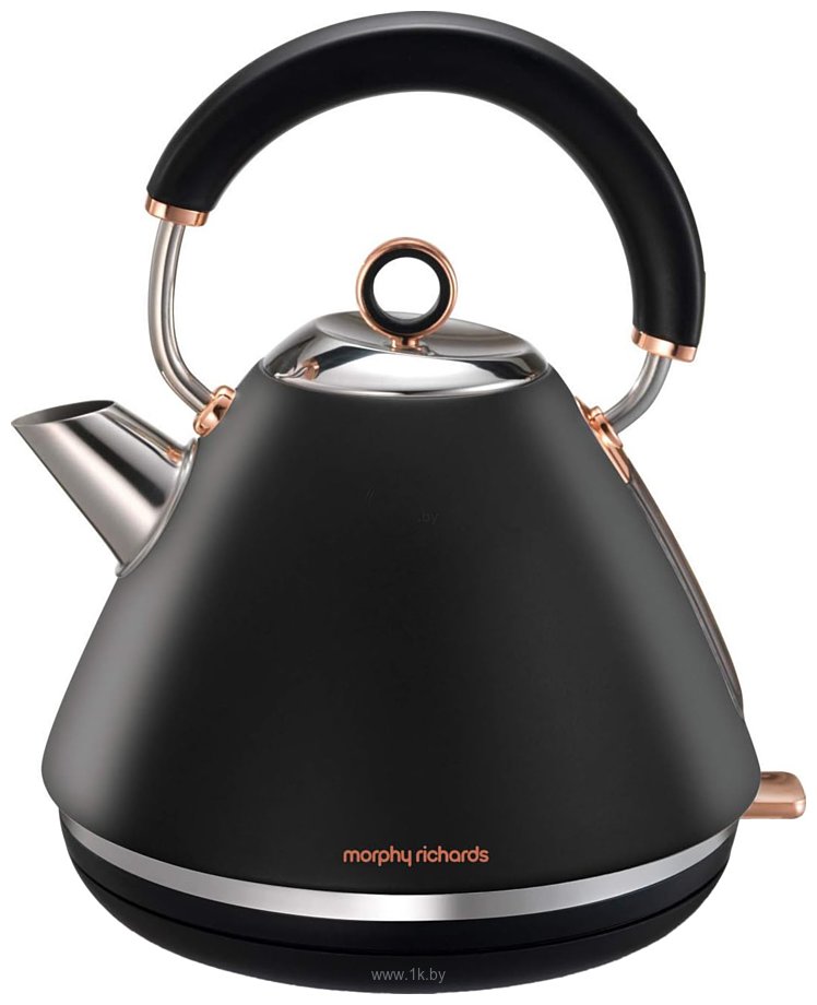 Фотографии Morphy Richards Accents Rose Gold and Black Traditional Kettle 102104