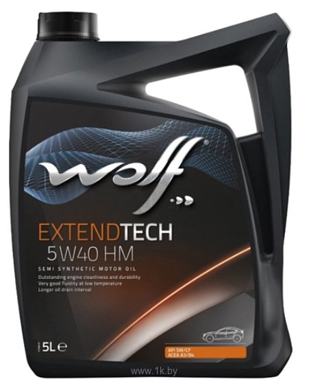 Фотографии Wolf ExtendTech 5W-40 HM 5л