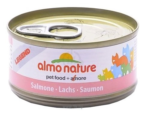 Фотографии Almo Nature Legend Adult Cat Salmon (0.07 кг) 12 шт.