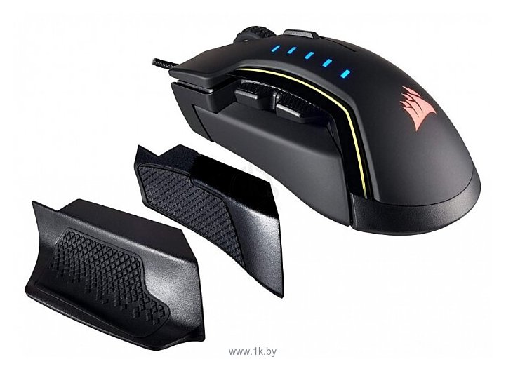 Фотографии Corsair Gaming Glaive RGB Pro black USB