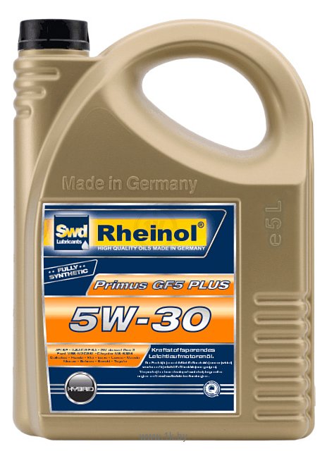 Фотографии Rheinol Primus GF5 Plus 5W-30 5л