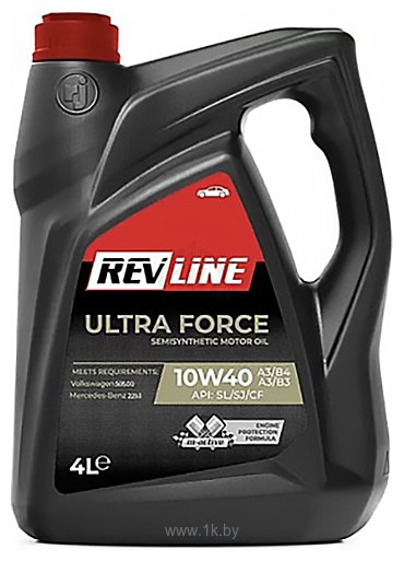 Фотографии Revline Ultra Force Semisynthetic 10W-40 4л