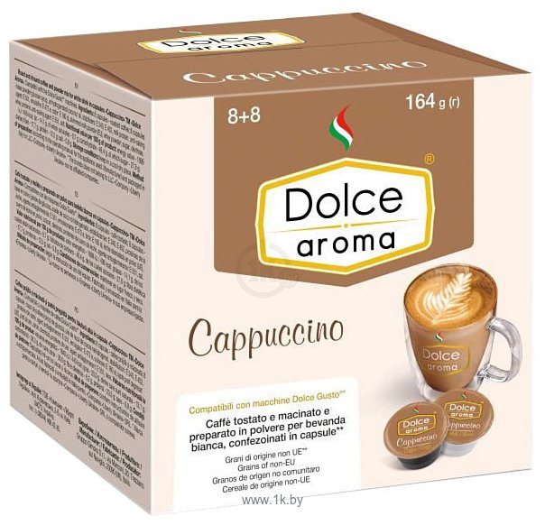 Фотографии Dolce aroma Cappuccino 16 шт