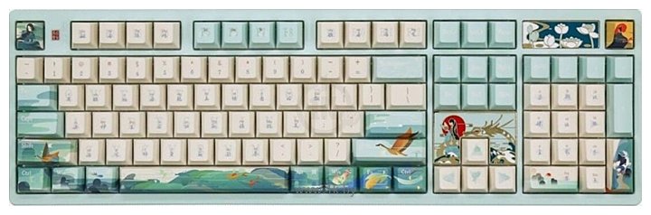 Фотографии Varmilo VA100 Goddess LuoShen Kailh Prestige Light V2 (без кириллицы)