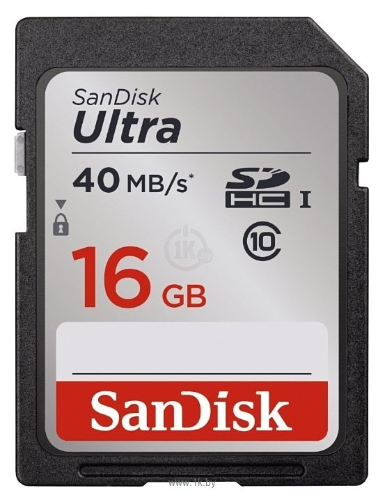Фотографии Sandisk Ultra SDHC Class 10 UHS-I 40MB/s 16GB