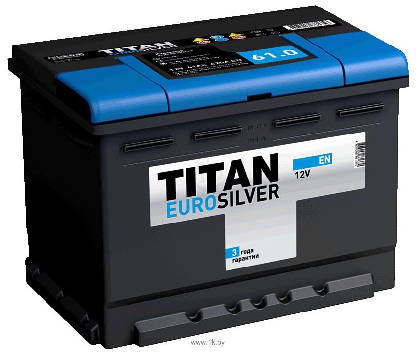 Фотографии Titan EuroSilver 74 R низкий (74Ah)