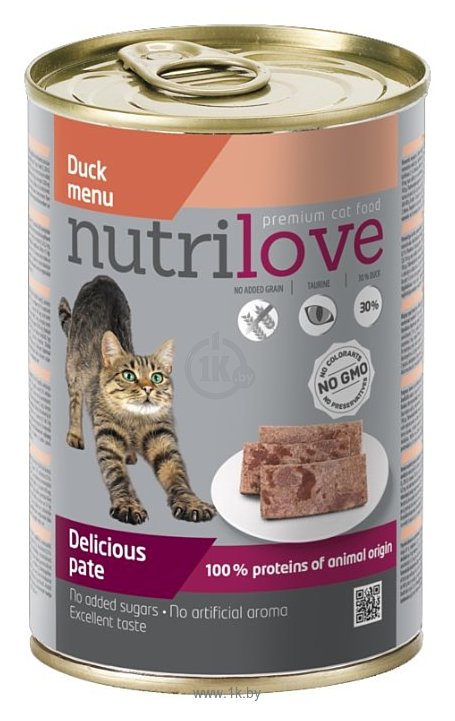 Фотографии nutrilove Cats - Delicious pate - Duck menu