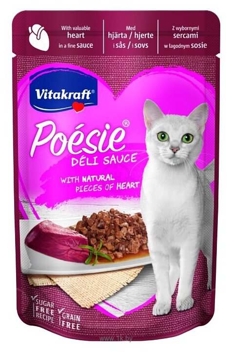 Фотографии Vitakraft Poesie Deli Sauce сердце