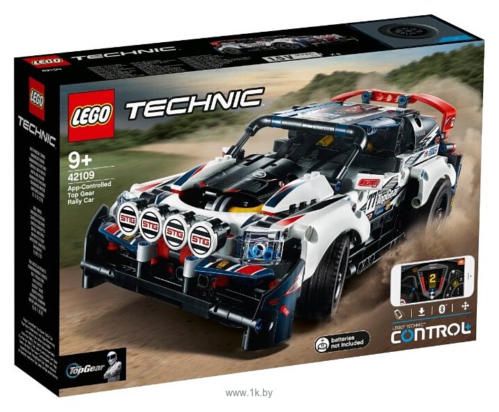 Фотографии LEGO Technic 42109 Гоночный автомобиль Top Gear на управлении